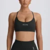 Sutien sport fără cusături și fără spate Super Sculpt în culoarea Ash Sutien sport fără cusături și fără spate Super Sculpt în culoarea Ash