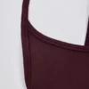 Sutien sport fără cusături și fără spate Super Sculpt, în culoarea burgund Sutien sport fără cusături și fără spate Super Sculpt, în culoarea burgund