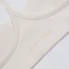 Sutien sport Soft Active cu bretele încrucișate la spate, culoare crem