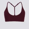 Sutien sport Soft Active cu bretele încrucișate la spate, în culoarea burgund Sutien sport Soft Active cu bretele încrucișate la spate, în culoarea burgund