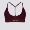 Sutien sport Soft Active cu bretele încrucișate la spate, în culoarea burgund Sutien sport Soft Active cu bretele încrucișate la spate, în culoarea burgund