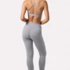 Colanți Soft Active în culoarea gri melanj