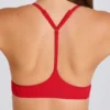 Sutien sport Soft Active cu bretele încrucișate la spate, în culoarea roșu căpșună Sutien sport Soft Active cu bretele încrucișate la spate, în culoarea roșu căpșună
