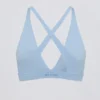 Sutien sport Soft Active cu bretele încrucișate pe spate, culoare albastru deschis Sutien sport Soft Active cu bretele încrucișate pe spate, culoare albastru deschis