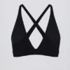 Sutien sport Soft Active cu bretele încrucișate pe spate, negru Sutien sport Soft Active cu bretele încrucișate pe spate, negru