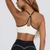 Sutien sport Soft Active cu decolteu în formă de inimă, alb Sutien sport Soft Active cu decolteu în formă de inimă, alb