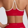 Sutien sport Soft Active cu decolteu în formă de inimă, roșu aprins Sutien sport Soft Active cu decolteu în formă de inimă, roșu aprins