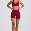 Sutien sport Soft Active cu decolteu în V, culoare burgund Sutien sport Soft Active cu decolteu în V, culoare burgund