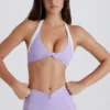 Sutien sport Soft Active cu decolteu în V și gât în formă de V, în culoarea liliac Sutien sport Soft Active cu decolteu în V și gât în formă de V, în culoarea liliac