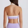 Sutien sport Soft Active cu decolteu în V și gât în formă de V, în culoarea liliac Sutien sport Soft Active cu decolteu în V și gât în formă de V, în culoarea liliac