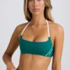 Sutien sport Soft Active cu gât rotund în culoarea Varsity Green