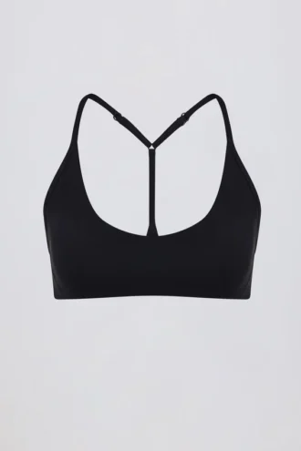 Sutien sport Soft Active cu spate în formă de U, în culoarea Black