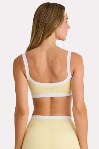 Sutien sport Soft Active în culoarea Lemon