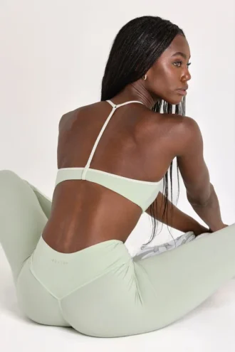 Sutien sport Soft Active în culoarea Sage Marl