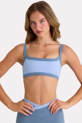 Sutien sport Soft Active în culoarea Sky