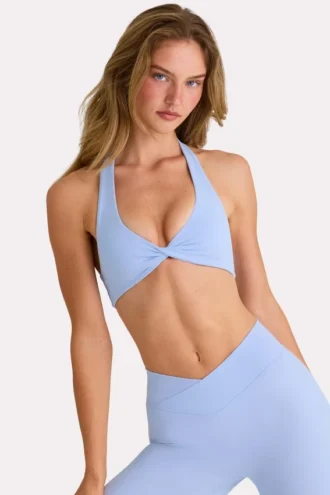 Sutien sport Soft Active în culoarea Sky