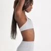 Sutien sport Soft Active în gri melanj