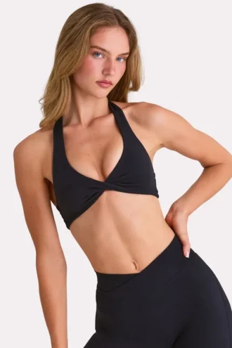 Sutien sport Soft Active în negru