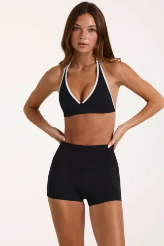 Sutien sport Soft Active în negru