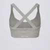 Sutien sport Super Sculpt fără cusături, cu bretele încrucișate la spate, în culoarea gri melanj Sutien sport Super Sculpt fără cusături, cu bretele încrucișate la spate, în culoarea gri melanj