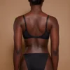 Bikini cu tanga din plasă moale Intimates, negru Bikini cu tanga din plasă moale Intimates, negru