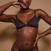 Bikini cu tanga din plasă moale Intimates, negru Bikini cu tanga din plasă moale Intimates, negru