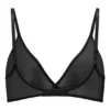 Sutien triunghiular din plasă moale, cu un singur strat, de la Intimates, în culoarea negru Sutien triunghiular din plasă moale, cu un singur strat, de la Intimates, în culoarea negru