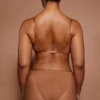 Bikini cu tanga din plasă moale Intimates, culoare Almond Bikini cu tanga din plasă moale Intimates, culoare Almond
