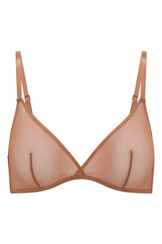 Sutien triunghiular Intimates Soft Mesh cu un singur strat, culoare miere Sutien triunghiular Intimates Soft Mesh cu un singur strat, culoare miere