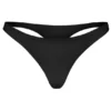 Tanga din tricot fără cusături, negru Tanga din tricot fără cusături, negru