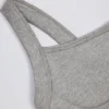 Top camisol lung fără cusături Super Sculpt, gri melanj Top camisol lung fără cusături Super Sculpt, gri melanj