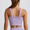 Top camisol lung fără cusături Super Sculpt în culoarea liliac deschis Top camisol lung fără cusături Super Sculpt în culoarea liliac deschis
