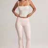 Top camisole cu gât pătrat din modal Lai, alb Top camisole cu gât pătrat din modal Lai, alb