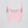 Top camisole lung fără cusături Super Sculpt în roz pudră Top camisole lung fără cusături Super Sculpt în roz pudră