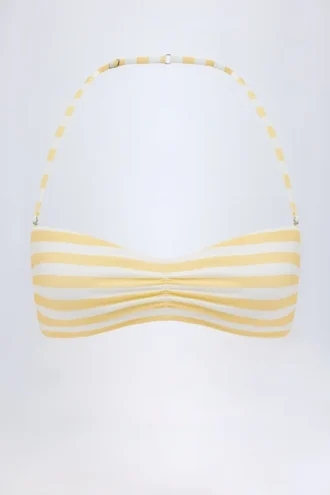 Top de bikini Cascais multiway în culoarea Lemon