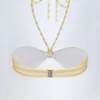 Top de bikini Cascais multiway în culoarea Lemon Top de bikini Cascais multiway în culoarea Lemon
