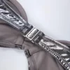 Top de bikini cu sârmă Aluna, argintiu Top de bikini cu sârmă Aluna, argintiu
