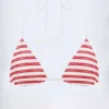 Top de bikini triunghiular Kotor în roșu cireș Top de bikini triunghiular Kotor în roșu cireș