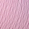 Top de costume de baie bandeau cu bretele, din material crinkle, în nuanța roz balerină Top de costume de baie bandeau cu bretele, din material crinkle, în nuanța roz balerină
