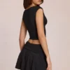 Fustă-pantalon Evelique cu talie medie, negru Fustă-pantalon Evelique cu talie medie, negru