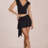 Fustă-pantalon Evelique cu talie medie, negru Fustă-pantalon Evelique cu talie medie, negru