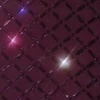 Top scurt asimetric cu ornamente Thora, în culoarea violet închis