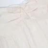 Top scurt din poplin de bumbac, fără bretele, cu legătură în față, Alma, în culoarea alb Top scurt din poplin de bumbac, fără bretele, cu legătură în față, Alma, în culoarea alb