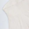 Top scurt din poplin de bumbac, fără bretele, cu legătură în față, Alma, în culoarea alb Top scurt din poplin de bumbac, fără bretele, cu legătură în față, Alma, în culoarea alb