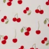 Topuri de bikini triunghiulare Calella cu detalii decorative, imprimeu cireșe Topuri de bikini triunghiulare Calella cu detalii decorative, imprimeu cireșe