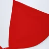 Topuri de bikini triunghiulare Canggu cu detalii decorative, în roșu aprins Topuri de bikini triunghiulare Canggu cu detalii decorative, în roșu aprins