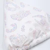Topuri de bikini triunghiulare Comoros cu detalii decorative, în culoarea alb Topuri de bikini triunghiulare Comoros cu detalii decorative, în culoarea alb