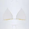 Topuri de bikini triunghiulare Kotor în galben lămâie Topuri de bikini triunghiulare Kotor în galben lămâie