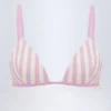 Topuri de bikini triunghiulare Montauk în mov