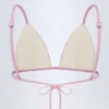 Topuri de bikini triunghiulare Montauk în mov